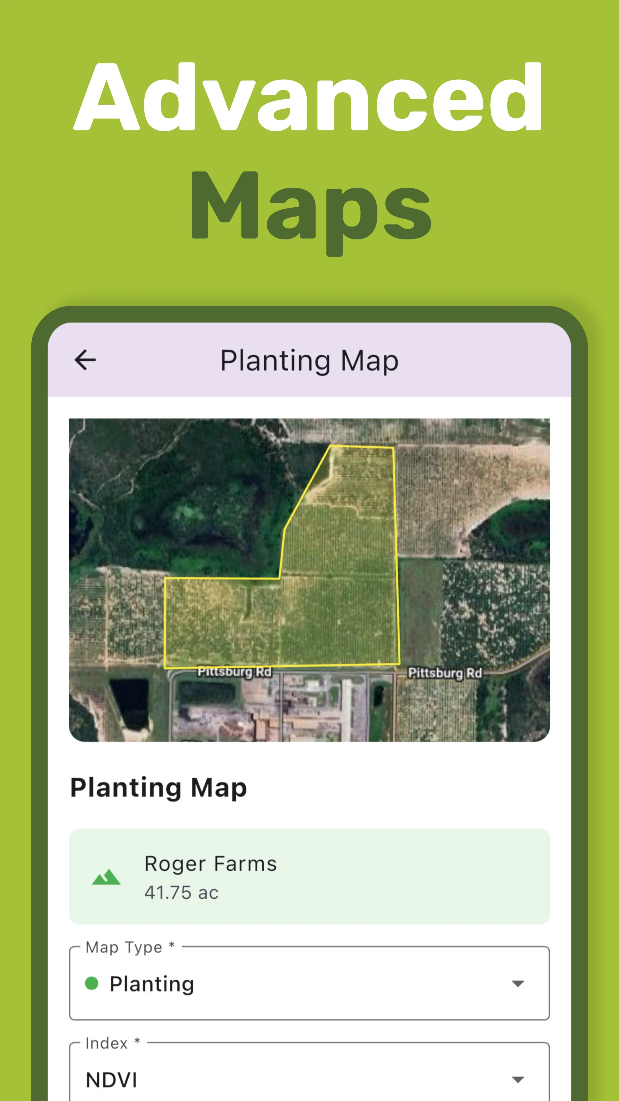 MapMyCrop: Crop Monitoring screenshot